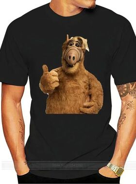 Grid Shirt Man Boy ALF TV Series Television Years 80 90 Nerd