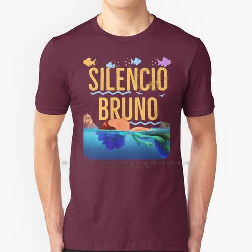 Silencio 100% Cotton T Shirt Silencio Silenzio Italian Luca
