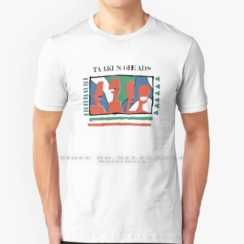 This Must Be The Place-Talking Heads-Yellow Tee T-Shirt 100%