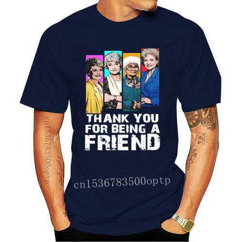 New Thank You For Being A Golden Friend Girls Black T-Shirt