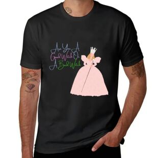 Glinda T-Shirt animal prinfor boys anime clothes black t-shi