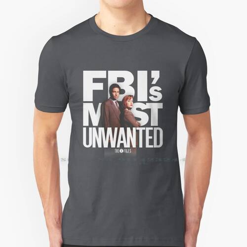 Fbi's Most Unwanted 100% Cotton T Shirt Fbi The X Files Dana