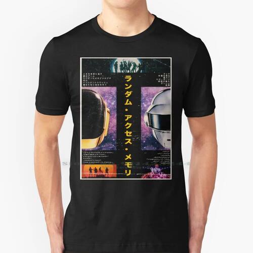 Daft Punk-Traditional Japanese Style 100% Cotton T Shirt Dat