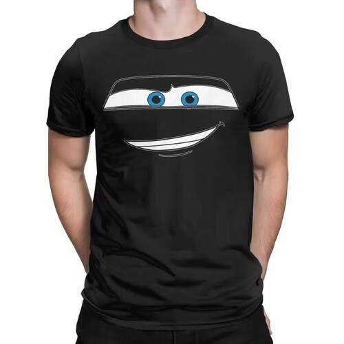 Men’s Lightning McQueen Croc Pixar Cars T-Shirt Men Leisure