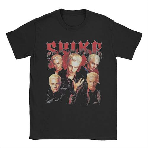 Buffys The Vampires Slayers Spike T Shirts for Women Novelty
