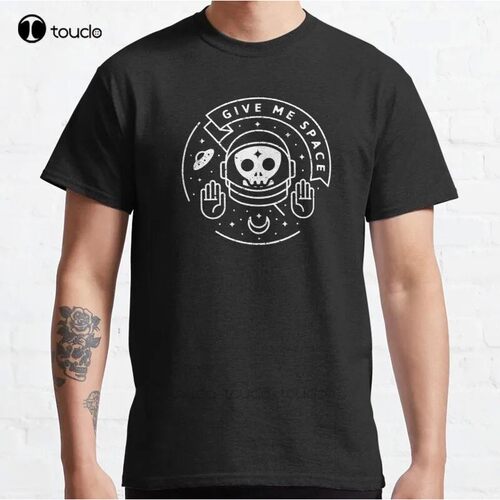 New Give Me Space Classic T-Shirt Cotton Men Tee Shirt Women