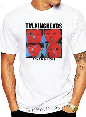 New TALKING HEADS REMAIN IN LIGHT ROCK BAND WHITE SIZE S TO