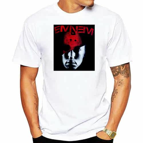Einem – T-Shirt manches courtes noir en coton pour homme, S