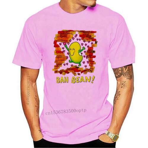 New Summer Funny Bah Bean T-Shirt Woman Letter Printed T Shi