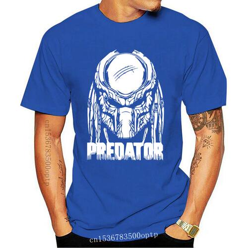 New The Predator T-shirt  Printing Cotton Short Sleeve T shi