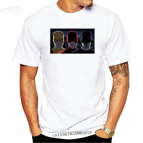 New Men T Shirt dardevil black shirt Evolution tshirts Women