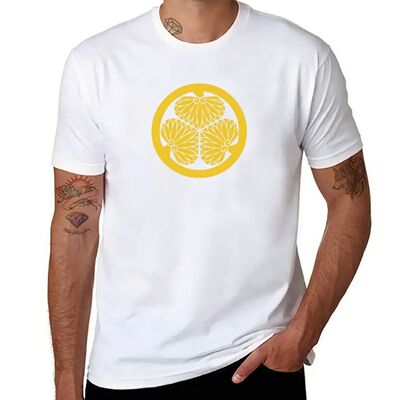 Tokugawa Family Crest t-shirt oversize sports fans customs t