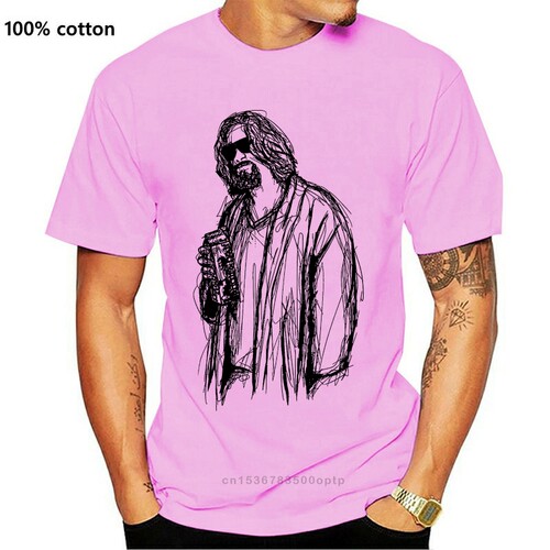 The Big Lebowski Jeff Bridges Art T-Shirt, Men'S Women'S All