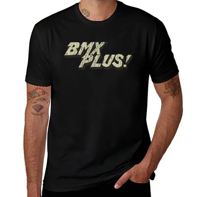 BMX Plus! Magazine T-Shirt T-shirts oversize customs anime c