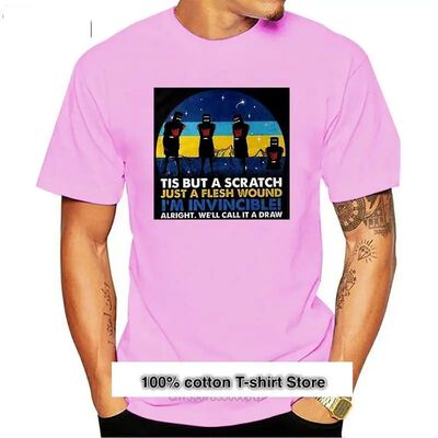 Camiseta de el Caballero Negro Monty Python Tis But A Scratc
