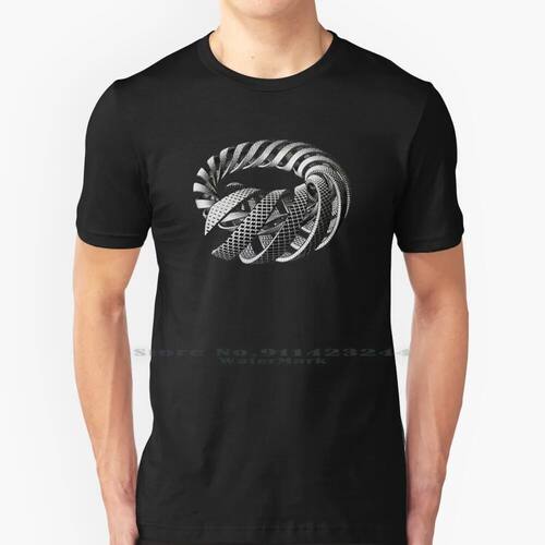 Mc Escher Spirals I 1953 Artwork For Posters Prints Tshirts