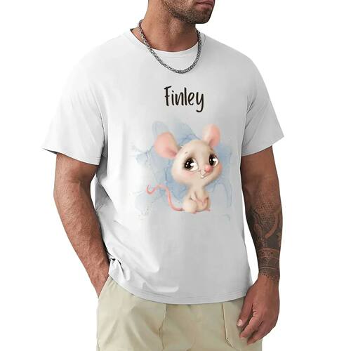 Funny Mouse, Finley, Lovly animals T-Shirt kawaii clothes hi