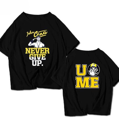 WWE Wrestling John Cena Same Never Give Up Sports T-shirt Sh