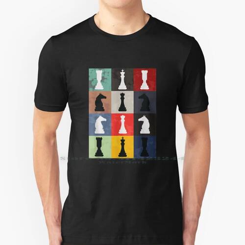 Vintage Retro Chess-Perfect Gift For Chess Players 100% Cott