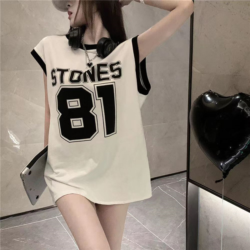 篮球服背心女夏外穿设计感宽松图片