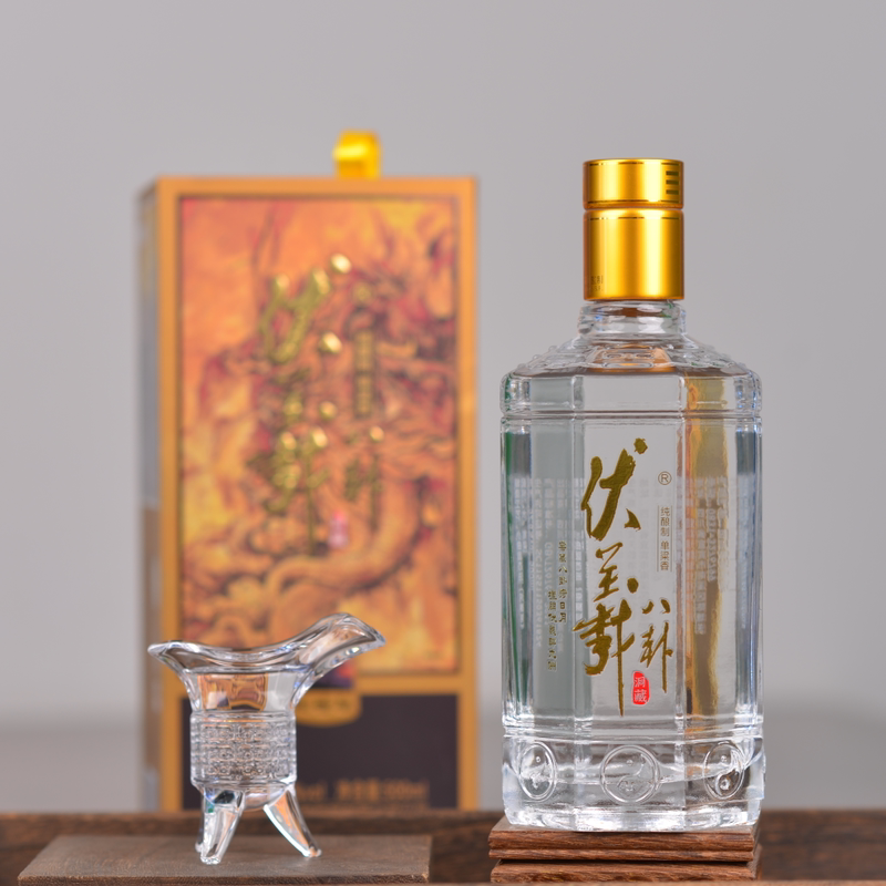 伏羲八卦洞藏 单粱清香型 52.8度500ml 礼盒装