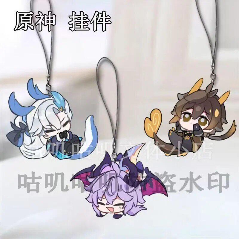 原神周边亚克力手机链挂件