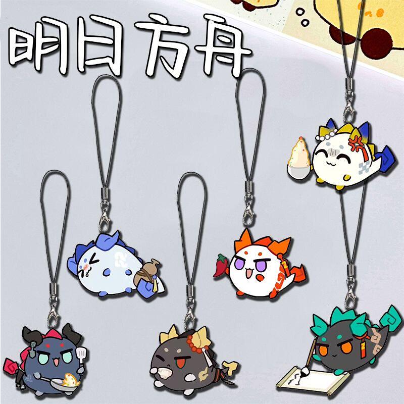 明日方舟周边亚克力手机链