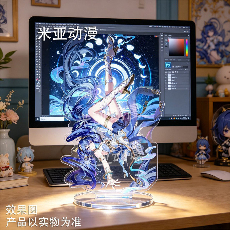 鸣潮优诺弗洛洛奥古斯塔立牌