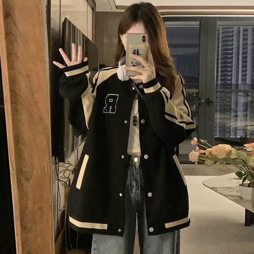 （送运费险）棒球服外套女棉质