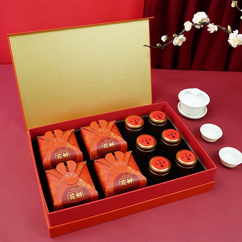 中秋新款茶叶礼盒包装月饼盒空礼盒茶叶大红袍岩茶红茶小罐茶LOGO,包装,茶叶包装,淘宝优惠券,粉丝福利购,淘宝优惠卷