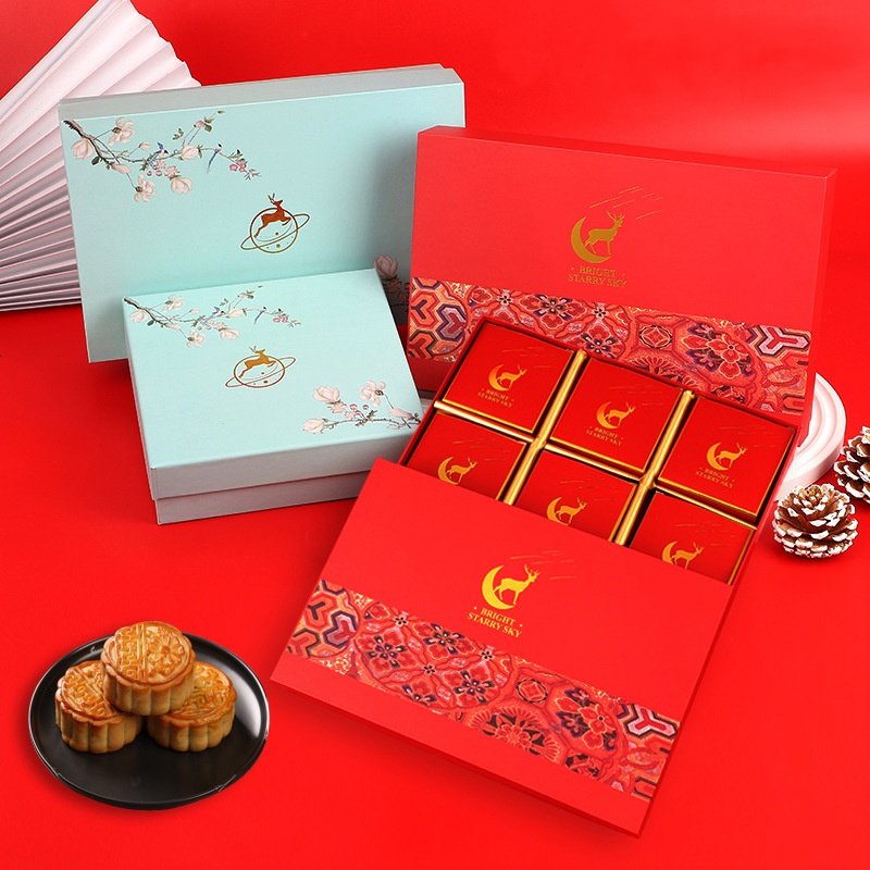 高档月饼盒子批发中秋月饼礼盒包装盒4粒8粒伴手礼盒,包装,中秋礼品包装,淘宝优惠券,粉丝福利购,淘宝优惠卷