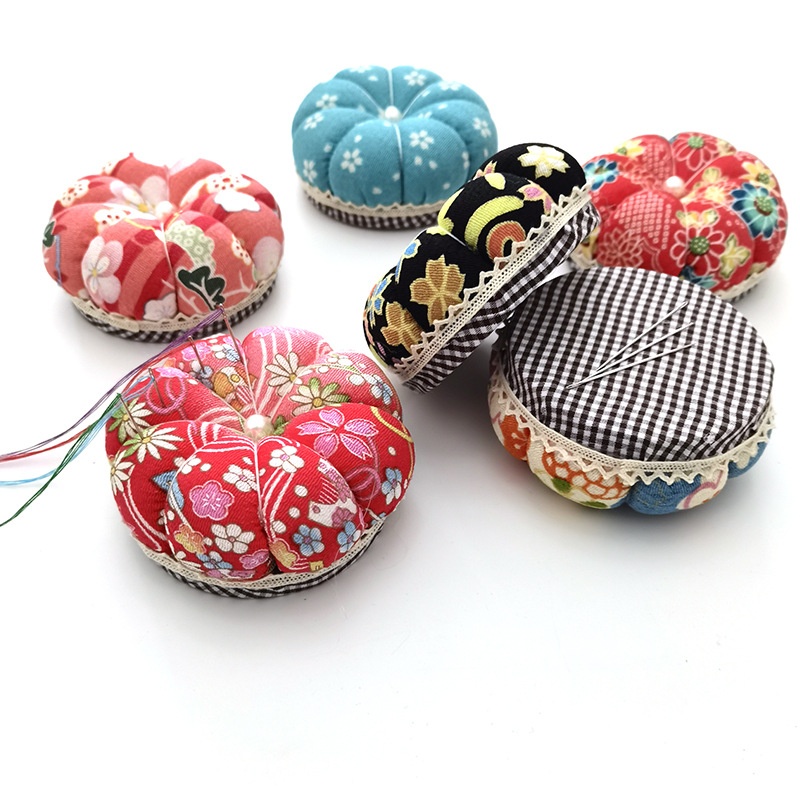 跨境吸针器插针球和风南瓜针插包针扎手工具缝纫插针包针垫 E1288