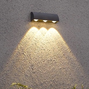 户外壁灯墙灯防水庭院灯朝下单边发光门牌阳台洗墙灯室外露台灯