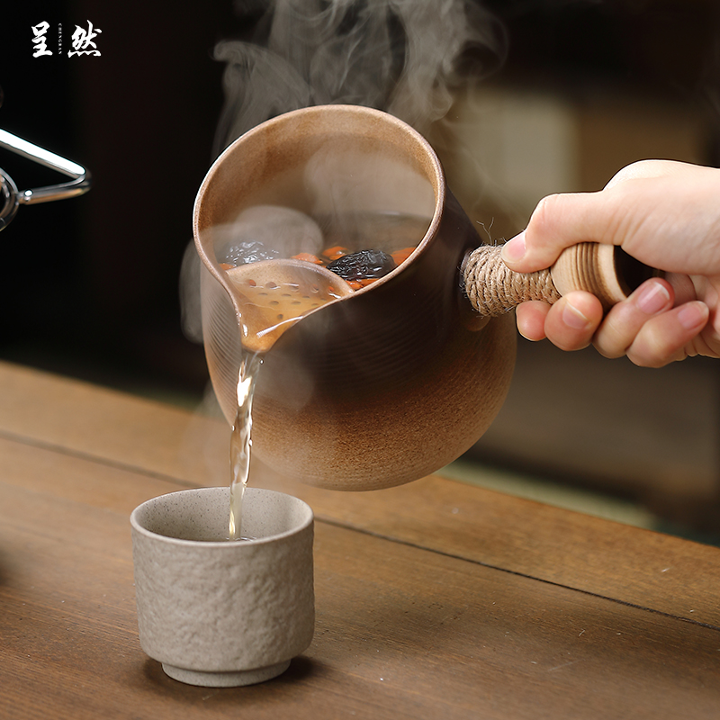 罐罐茶煮茶茶壶围炉煮茶烤罐老白茶陶壶煮茶器炭户YYO外炉煮奶茶