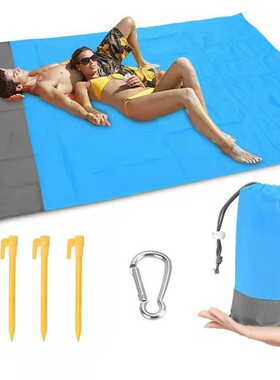 Beach Blanket Sandproof 200 X 140cm Waterproof Beach Mat