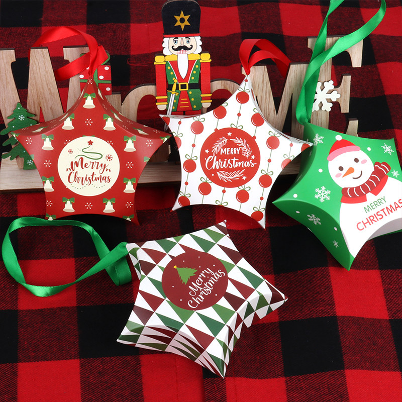christmas boxes bags for home new year xmas decor kids gifts