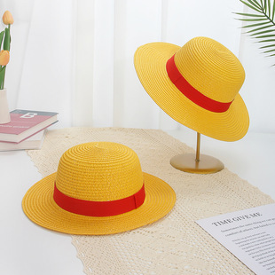 One Piece Luffy Straw COSPALY Woven Sunshade Performance Hat