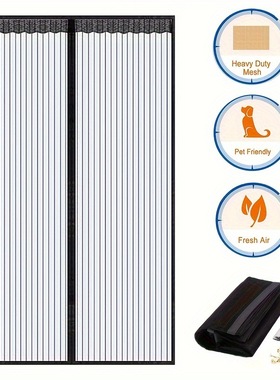 Mosquito Magnetic Screen Summer Automatic Closing Door Scree