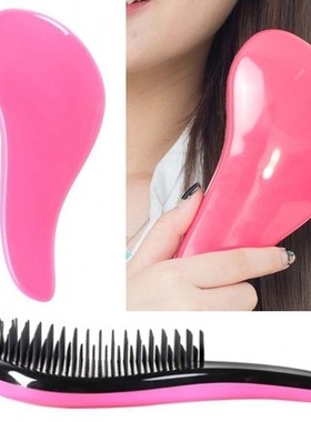 Hair Brush Handle Tangle Detangling Comb Shower Hair Brush