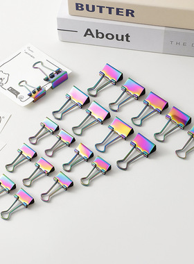 25mm color receipt office stationery clip
