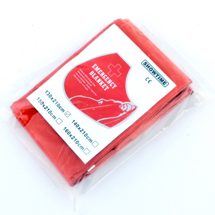 Outdoor Waterproof Emergency Survival Rescue  Blanket Tools