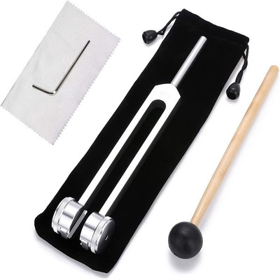 128Hz Tuning Fork Set Premium Stainless Steel Ear Cleaning