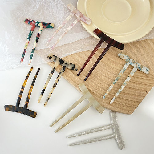 ate Hairpins U Shaped Hair Pin Tortoiseshell For Woman Girls