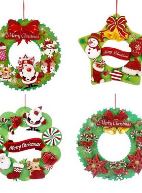 Christmas wreaths, Christmas decorations, pendants
