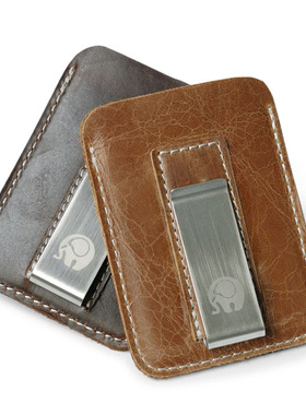 tal Clamp Female ID Credit Card Purse Cash Holder Money Clip