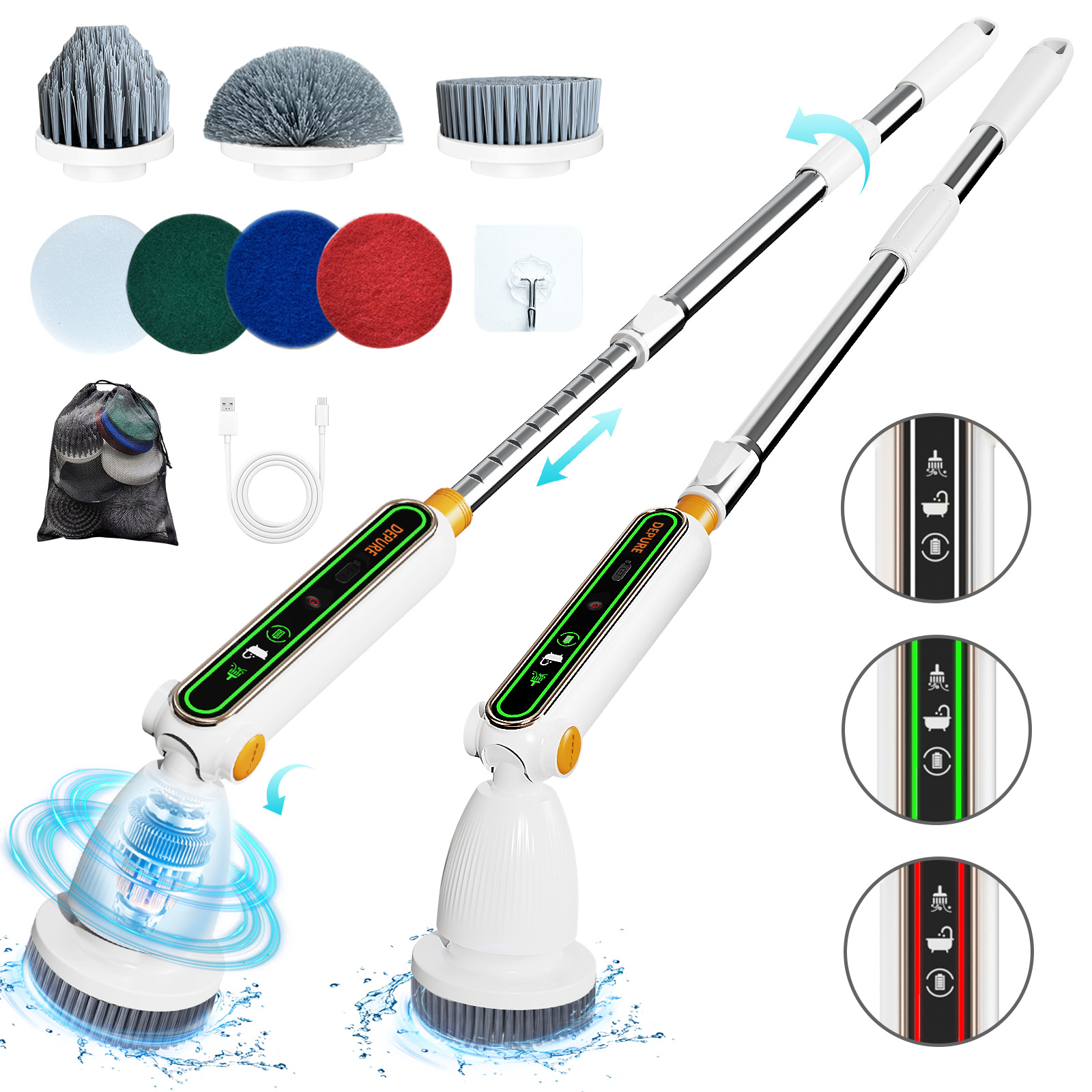 Scalable intelligent induction variable electric cleaning br