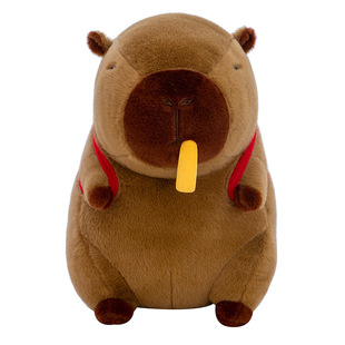 Plush French fries Capybara French fries pullout backpack