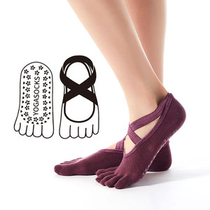 Yoga socks, anti slip adhesive, indoor floor bodhi zipper so