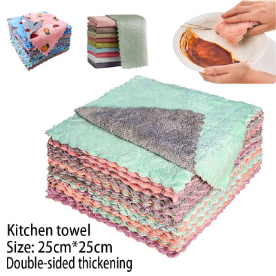 owels Non-Oily  Rags Household Cleaning Cloths Kitchen Tools