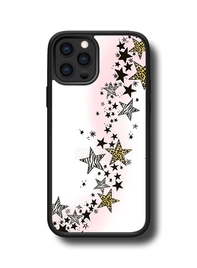 17pro豹纹五星适用苹果16promax手机壳iPhone15Pro高级感防摔14少女心13潮